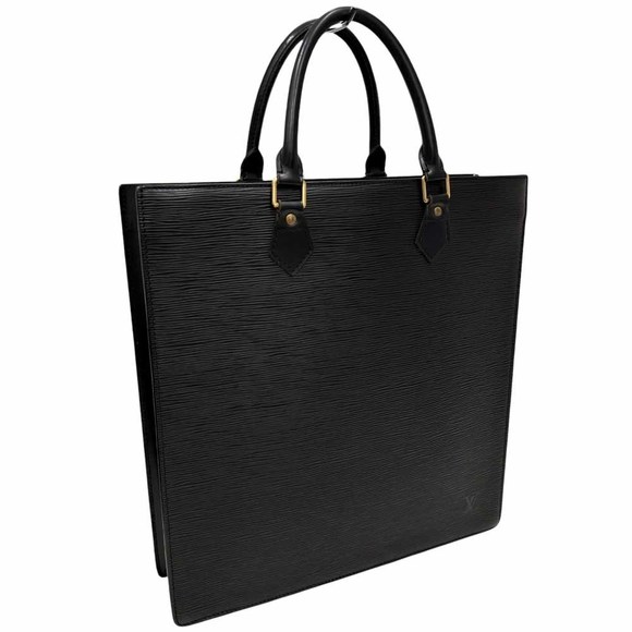 Louis Vuitton Plat Sac Noir Black Handbag - Picture 1 of 9
